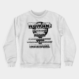 Woman Definition Crewneck Sweatshirt